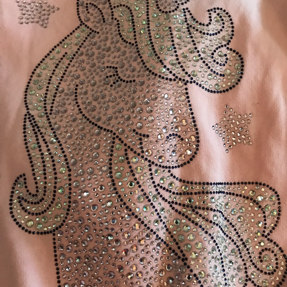 Girls Cynthia Rowley pink sweatshirt size s (4) - Picture 6 of 7